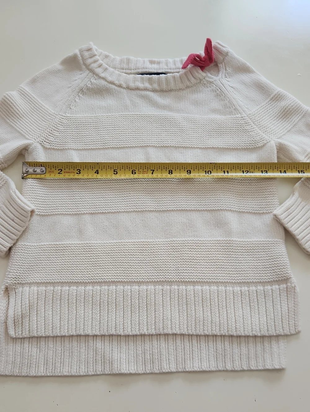 Gap Cream Knit Sweater Large 10
